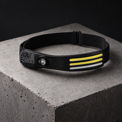 Rechargeable Running Headlamp | Motion Sensor, 5 Light Modes