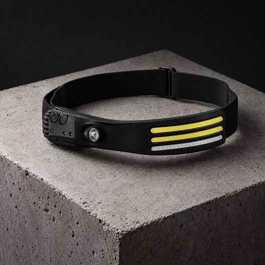 Rechargeable Running Headlamp | Motion Sensor, 5 Light Modes
