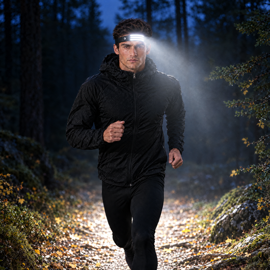 Rechargeable Running Headlamp | Motion Sensor, 5 Light Modes