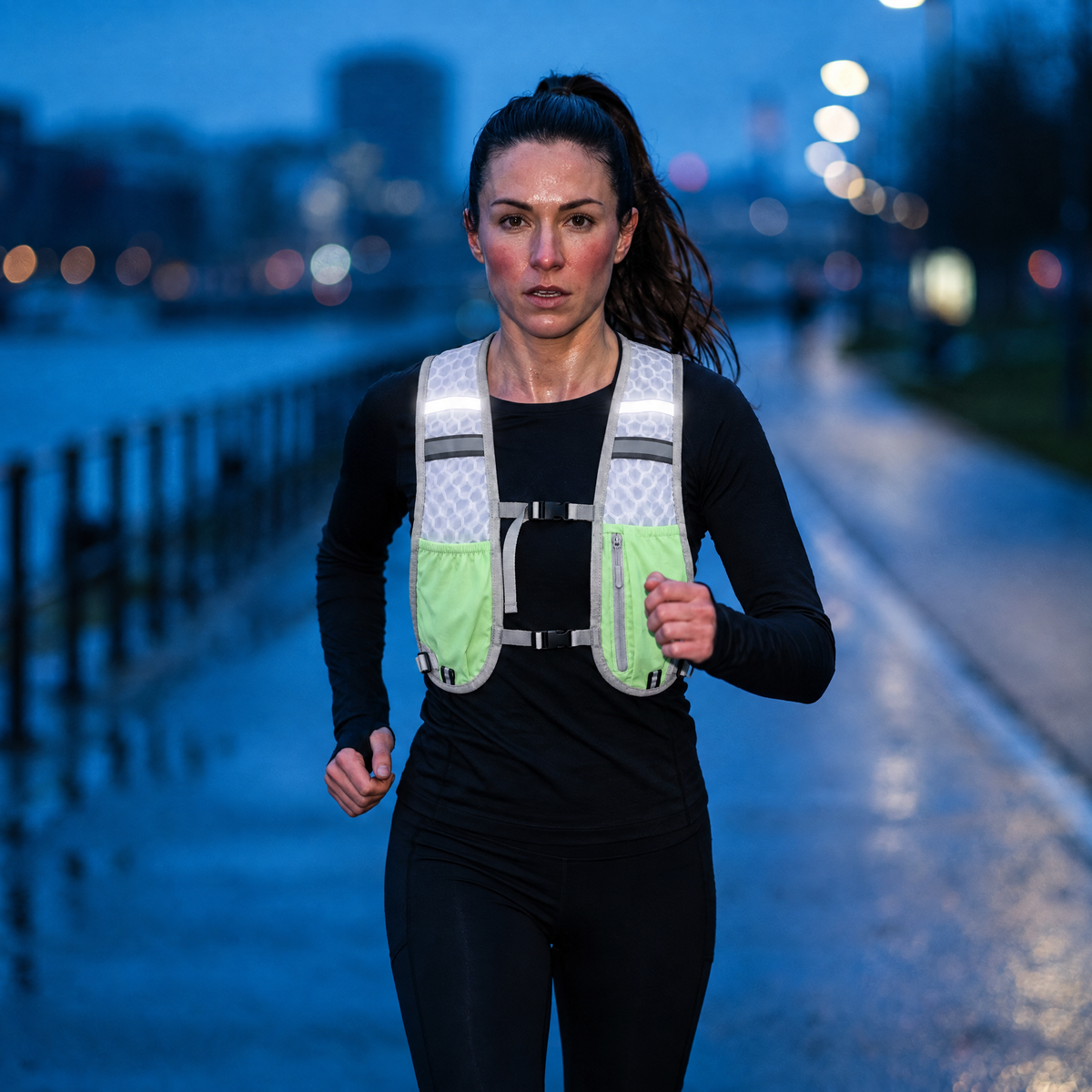 Lightweight Running Vest | Breathable Mesh, Reflective