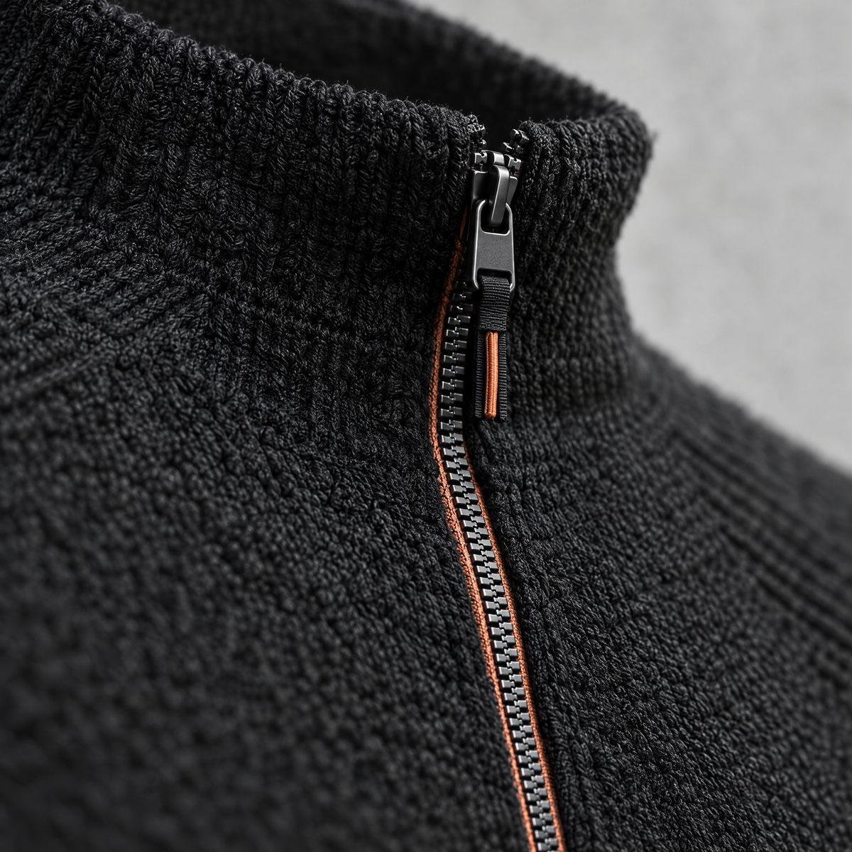 Men's Half-Zip Running Top | Long Sleeve, Breathable Knit
