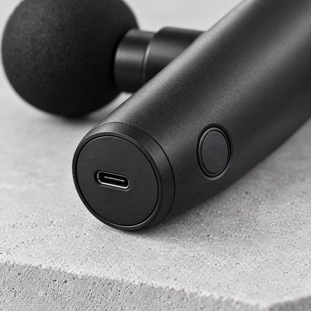 Mini Massage Gun for Runners | 4 Heads, USB-C