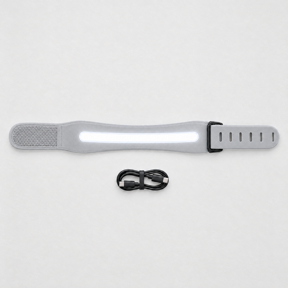 COB Light Band for Night Running | White & Red Modes