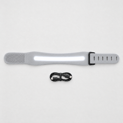 COB light band flat lay with USB-C cable