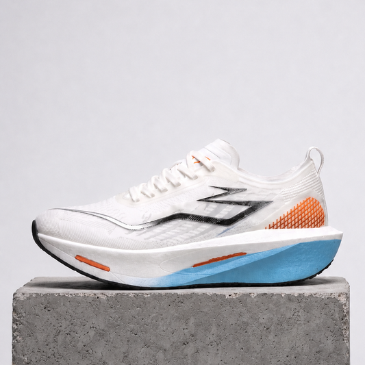 Men's Cushioned Running Shoes | High-Stack Rocker Sole